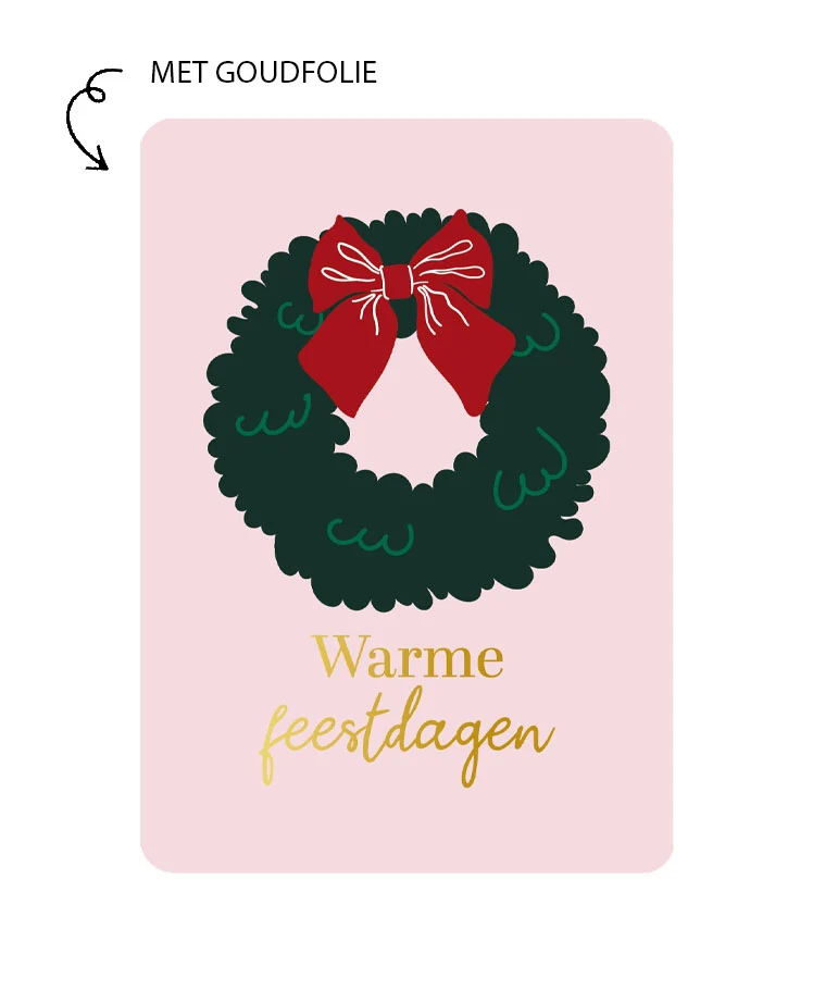 Kaart Warme Feestdagen