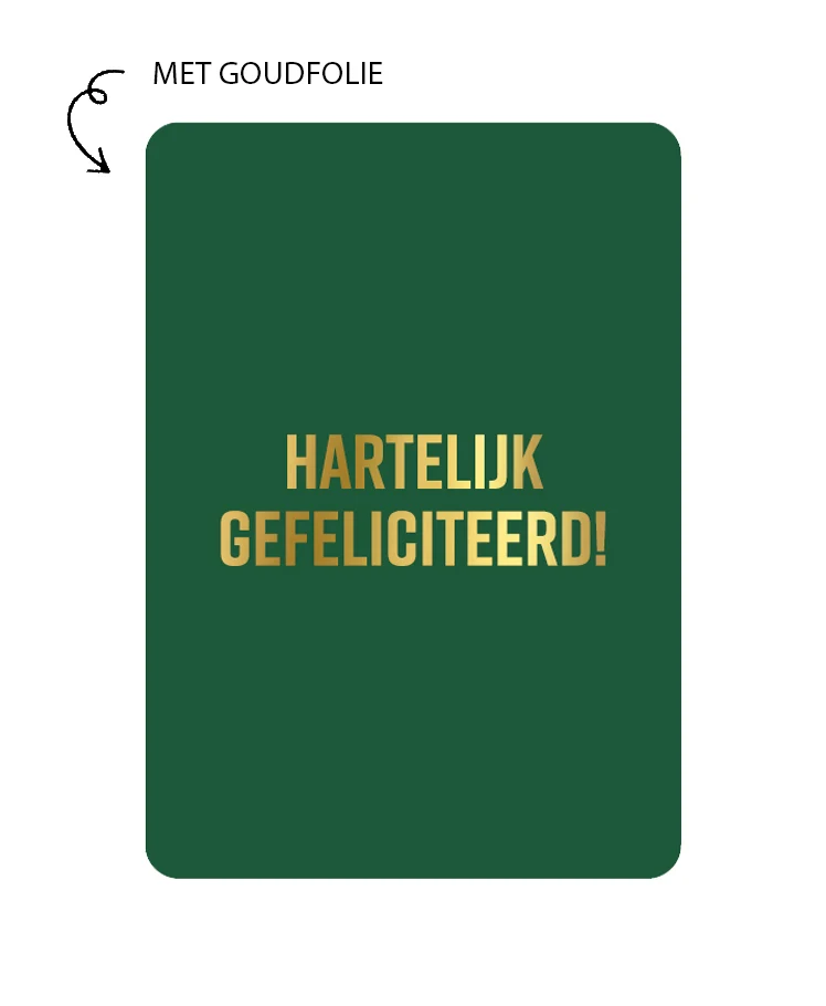 Kaart Hartelijk Gefeliciteerd