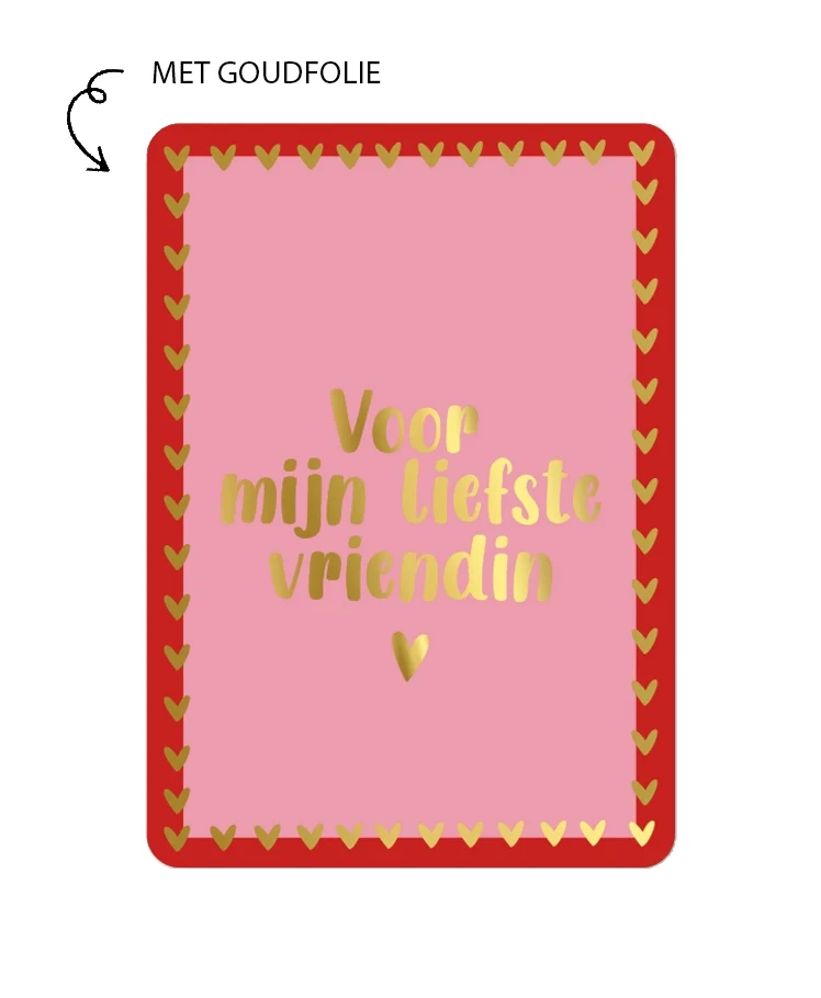 Kaart Voor Mijn Liefste Vriendin