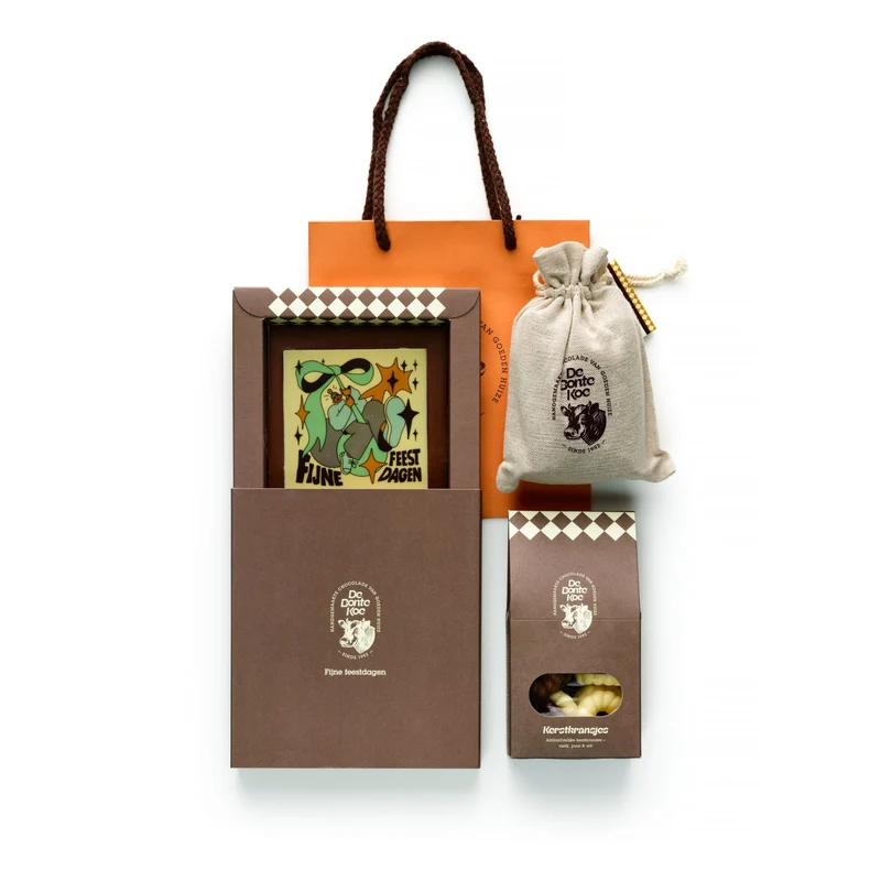 Chocolade Kerstpakket | Medium