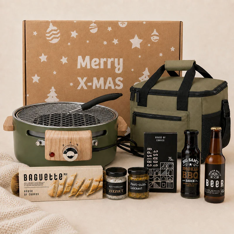 Kerstpakket BBQ & Bier