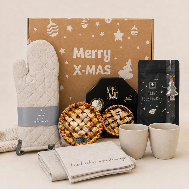 Kerstpakket Taart & Thee
