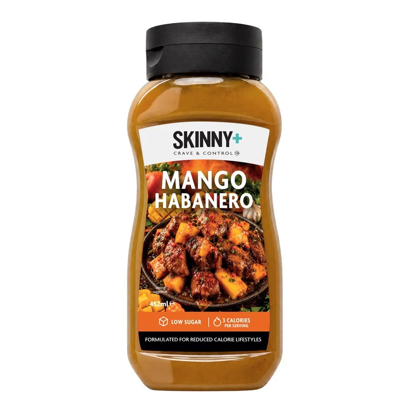Skinny+ Mango Habanero Smaak Suikervrije Skinny Saus - 452 ml
