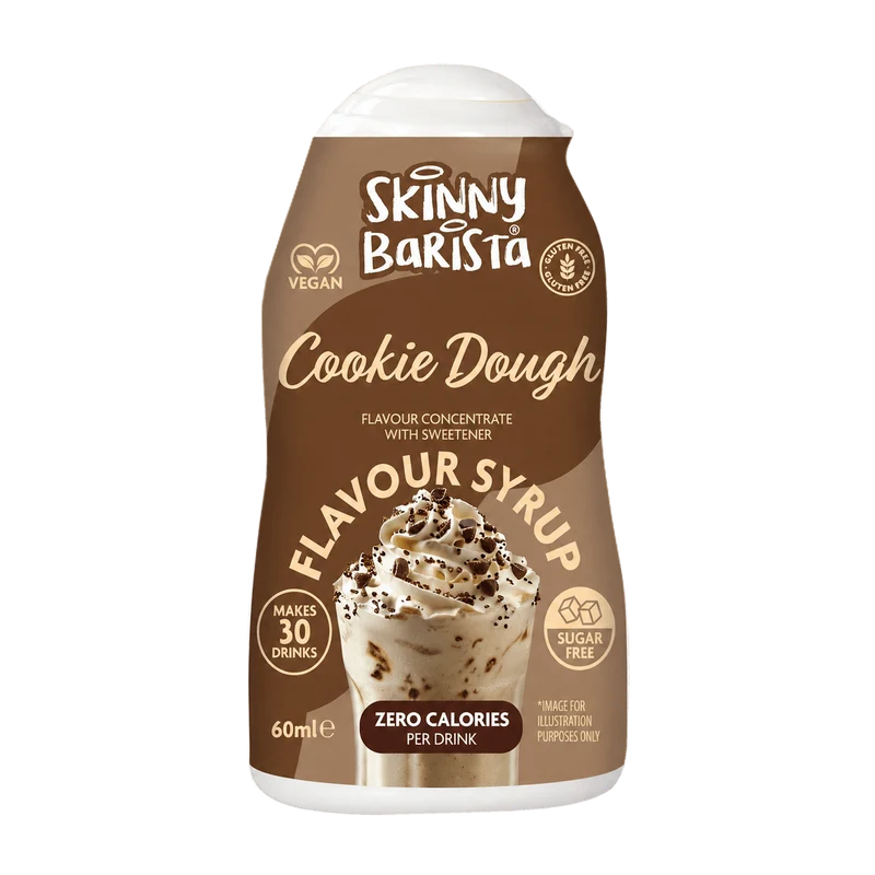 Skinny Barista Cookie Dough Flavour Shot Suikervrije Skinny Koffiesiroop - 60 ml