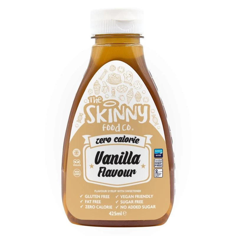 Vanille Nul Calorie Suikervrije Magere Siroop - 425ml