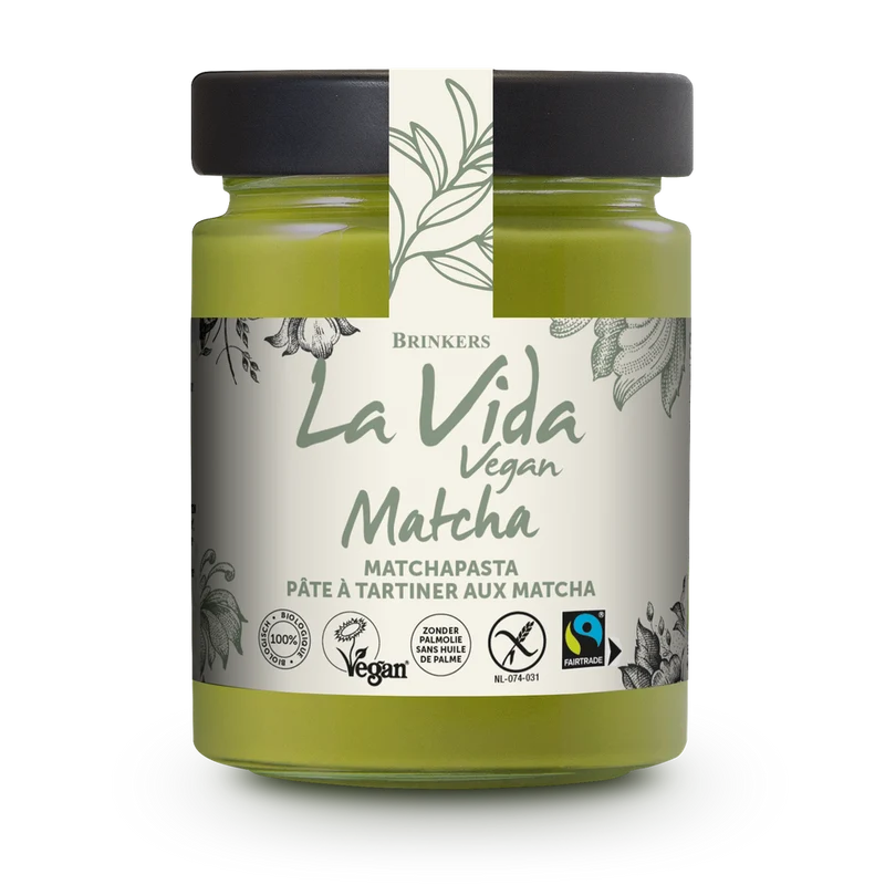 La Vida Vegan Matchapasta Biologisch 270 gram