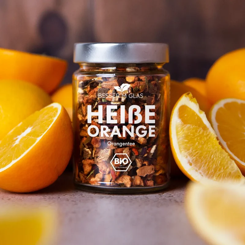 Heiße Orange
