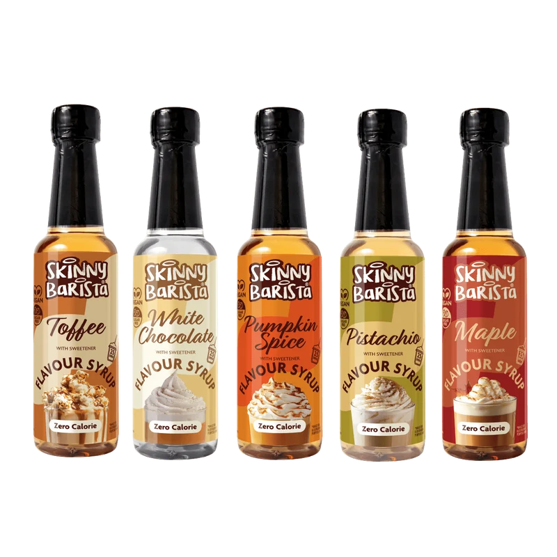 De ultieme limited edition Skinny Syrup aanbieding – 5 voor £14.99