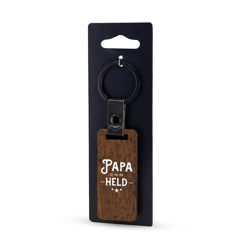 Sleutelhanger - Papa Is Mijn Held