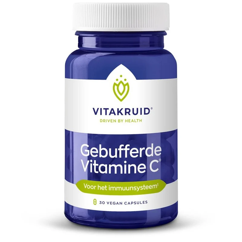 Vitakruid Gebufferde Vitamine C vegan 30 vcaps