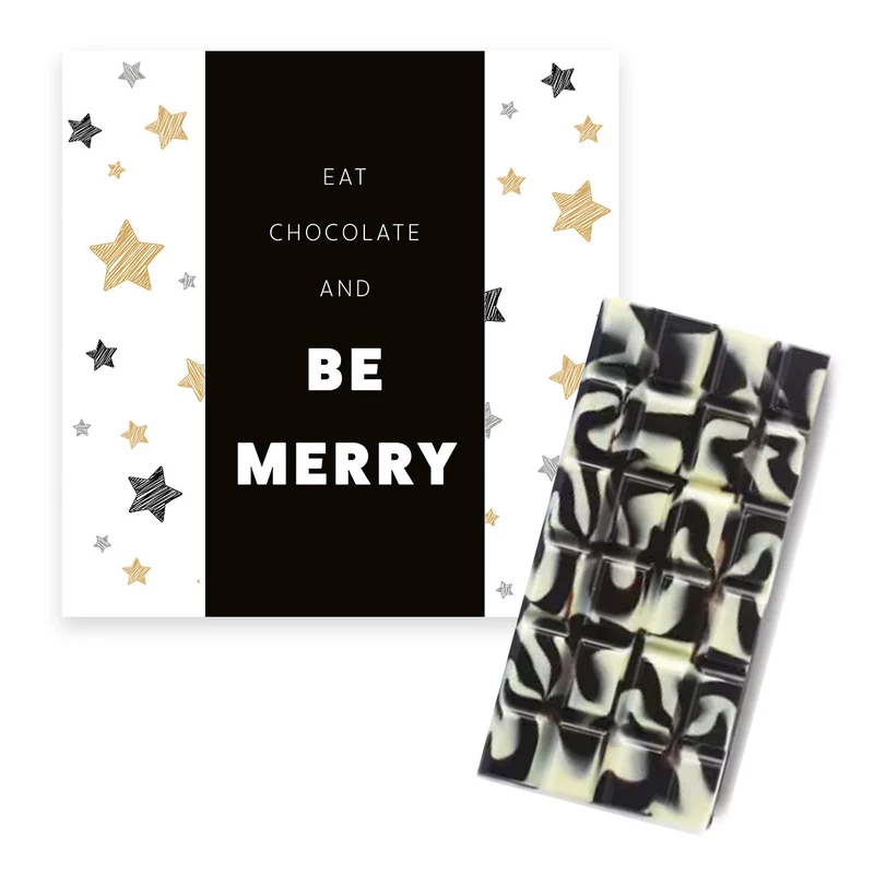 Chocolade Doosje - Eat Chocolate And Be Merry - Kerst