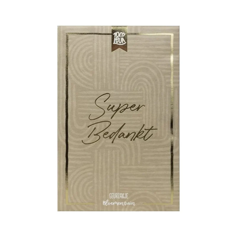 Geurzakje - Super Bedankt