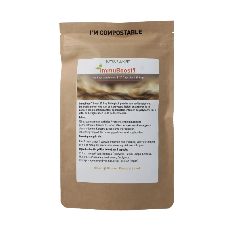 Natuurlijk.fit Immuboost7 120 capsules