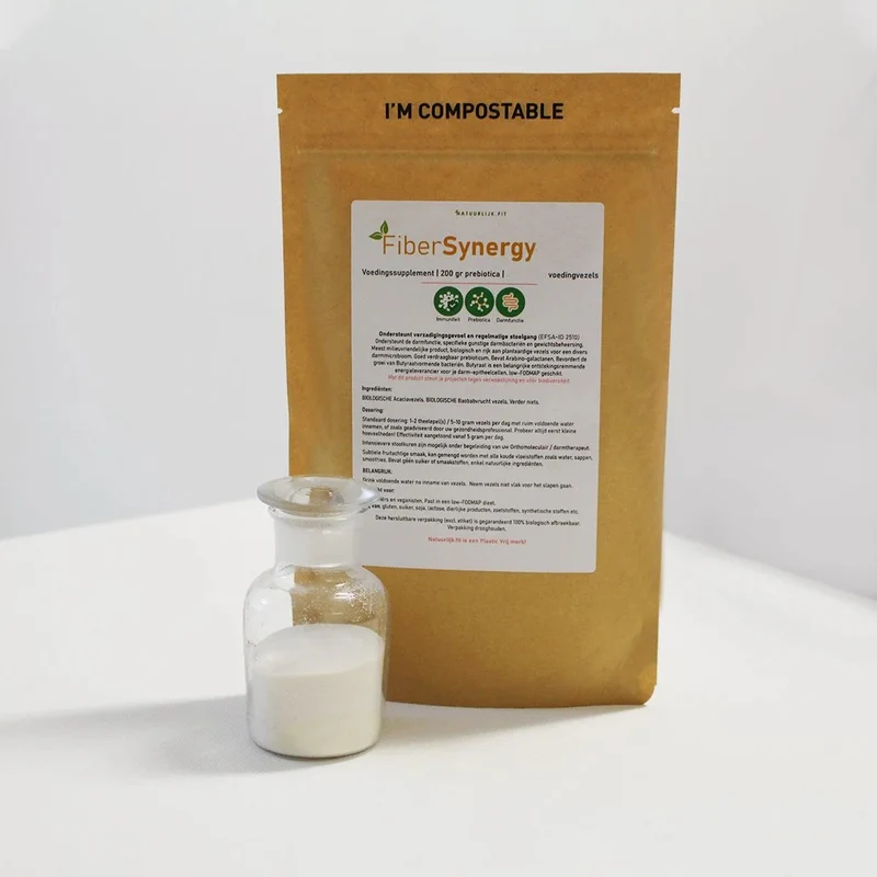 Natuurlijk.fit FiberSynergy baobab & acacia poeder 200 gram