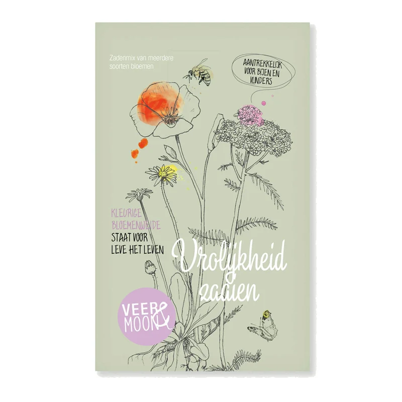 Bloemenzaden - Vrolijkheid zaaien