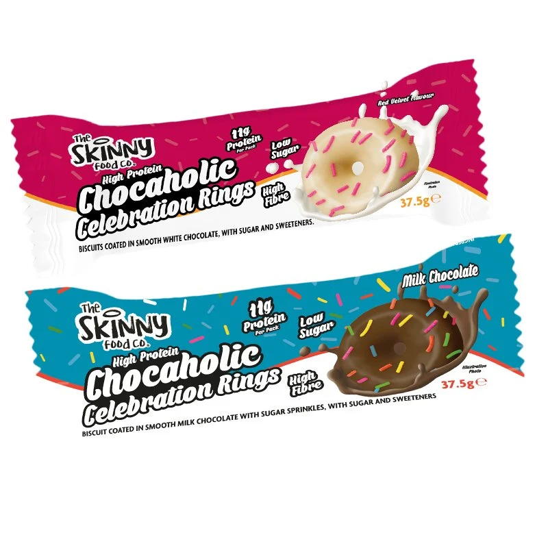 Skinny Chocaholic High Protein Celebration Rings (11g Proteïne per verpakking) 37.5g