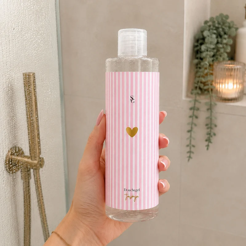 Douchegel - Pink Stripes - 500 ML