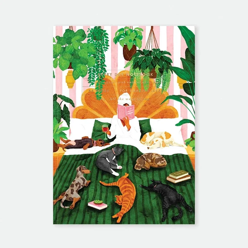 Notitieboek A5 - Planten & Huisdieren