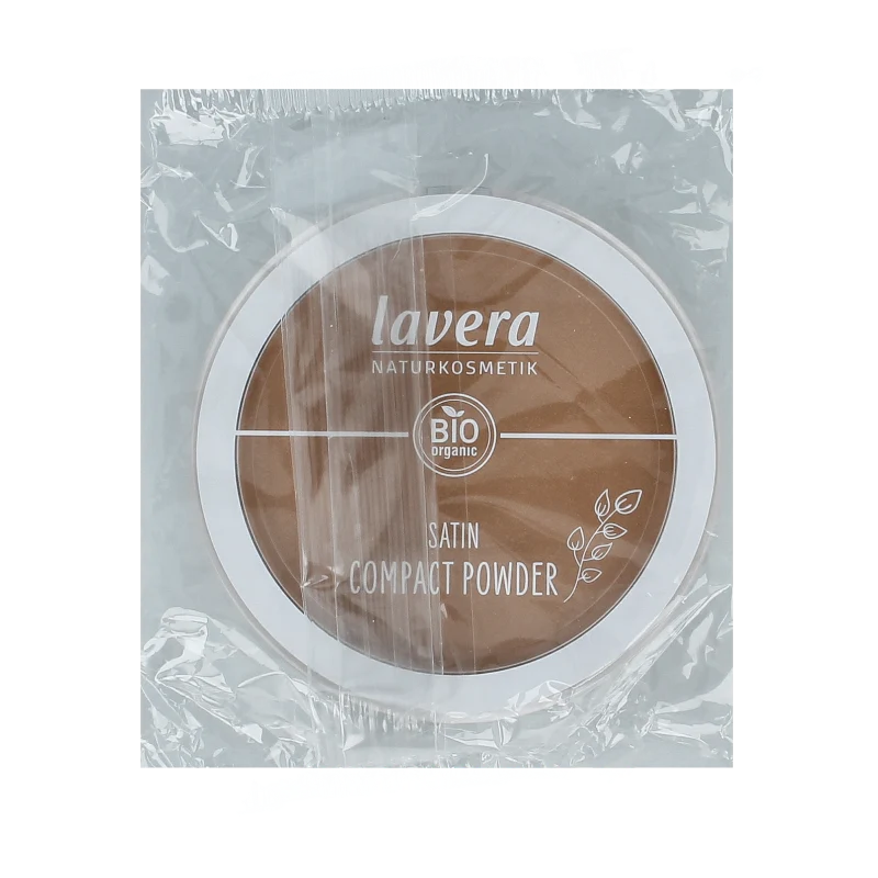 Lavera Satin compact powder medium sand 04 10 gram