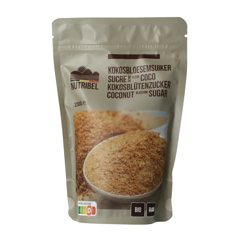 Nutribel Kokosbloesemsuiker raw bio 250 gram