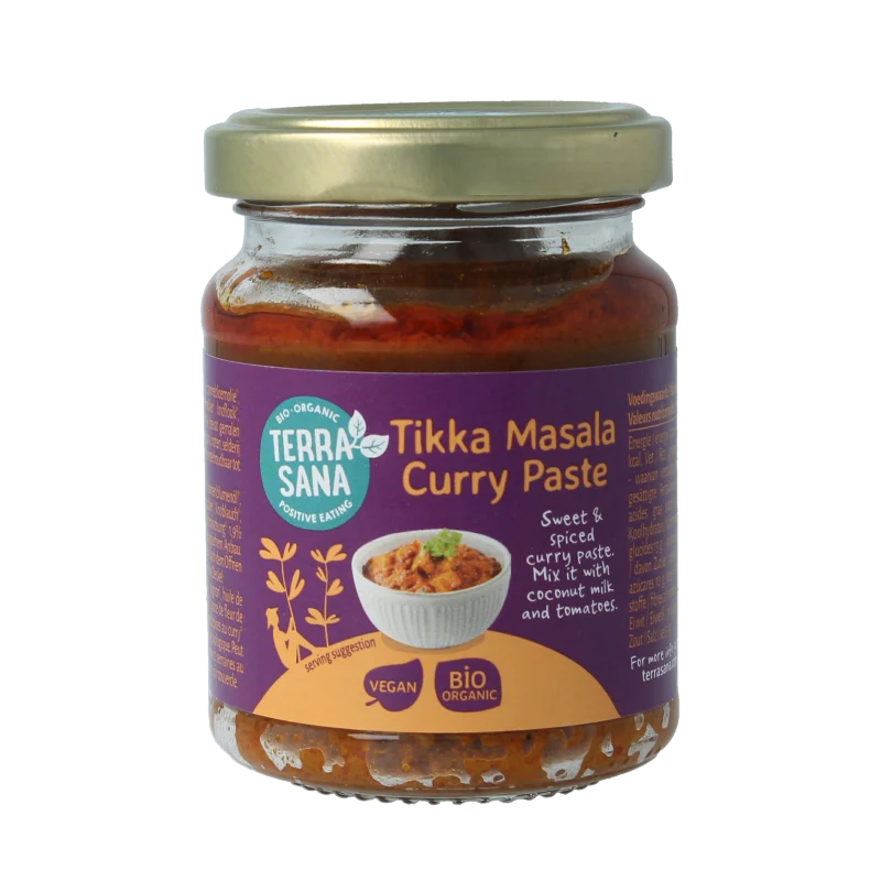 TerraSana Indiase tikka masala currypasta 130 gram