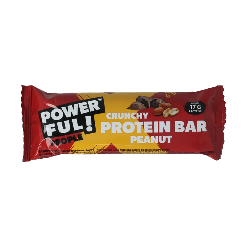 Powerful People Proteine reep peanut 55 gram