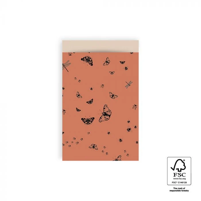 Cadeauzakjes M - Nature – Warm red