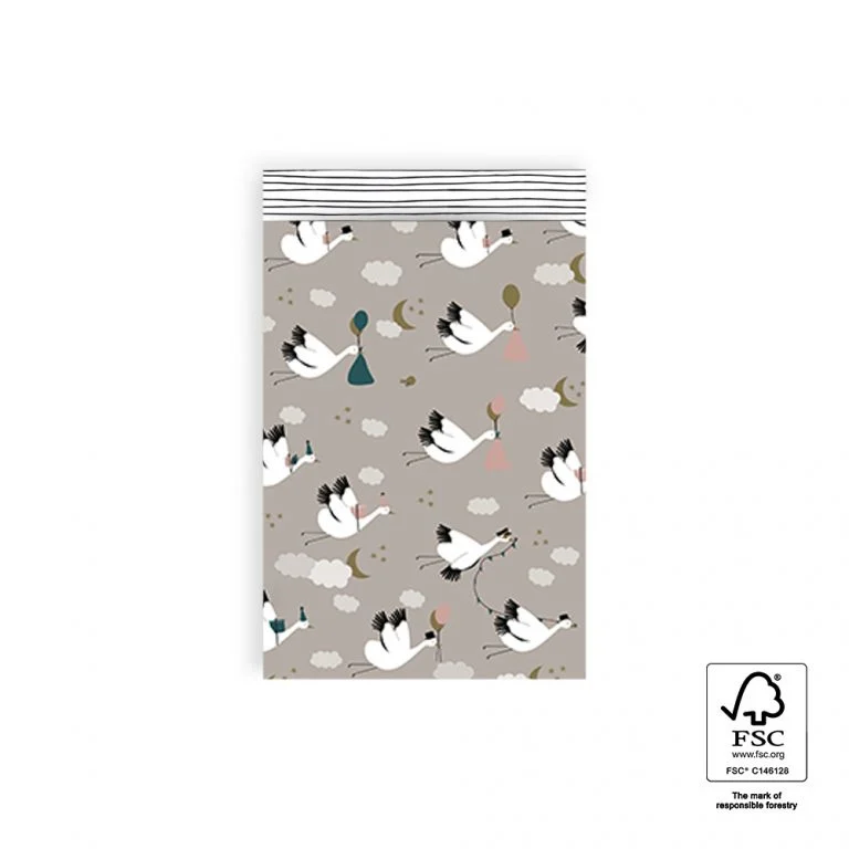 Cadeauzakjes M - Ooievaar