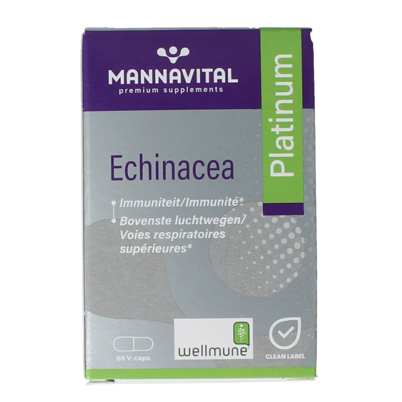 Mannavital Echinacea platinum 60 vcaps