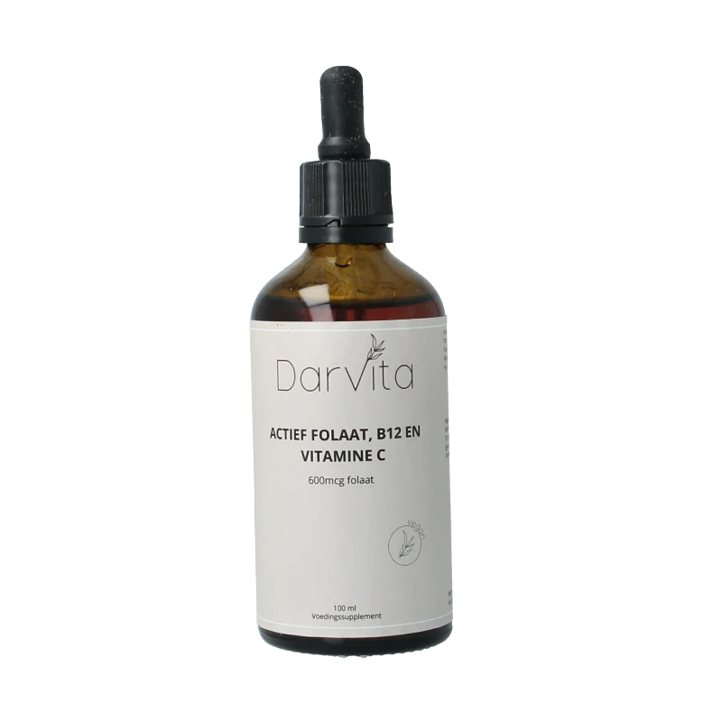 Darvita Folaat B12 en vitamine C 100 ml