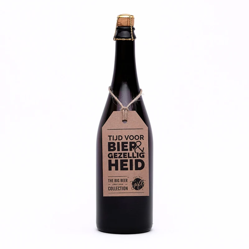 Fles Bier - Tijd Voor Bier & Gezelligheid