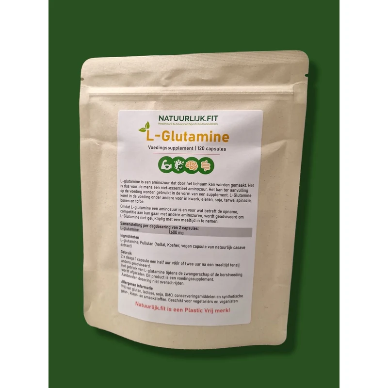 Natuurlijk.fit L-Glutamine 120 vcaps