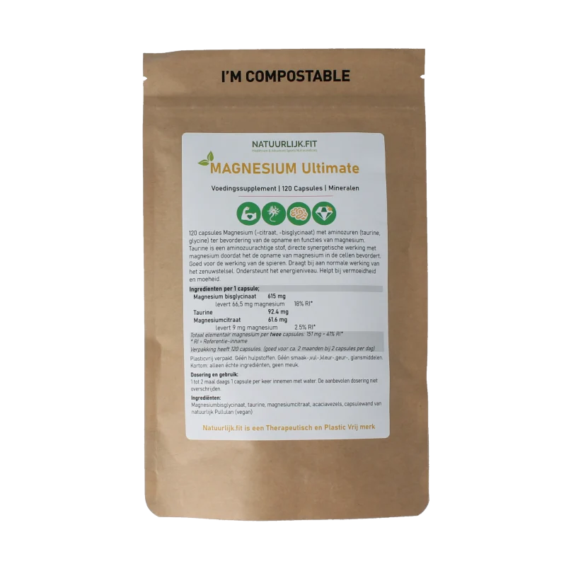 Natuurlijk.fit Magnesium ultimate 120 capsules