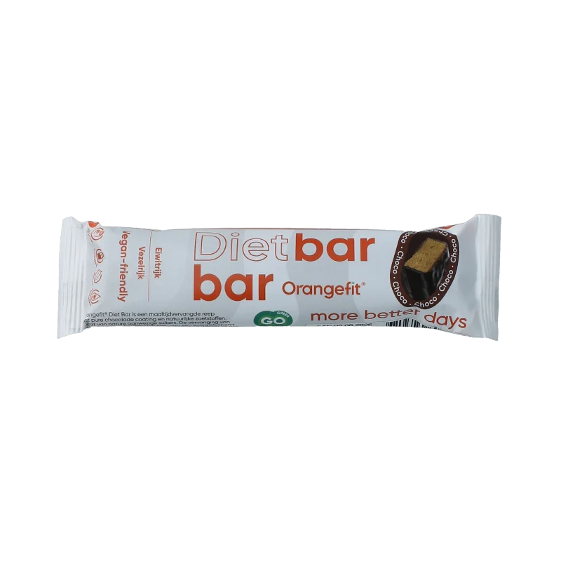 Orangefit Diet bar choco 60 gram