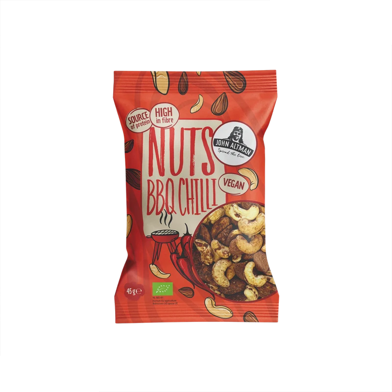 John Altman BBQ Chili Nuts Bio 45 gram