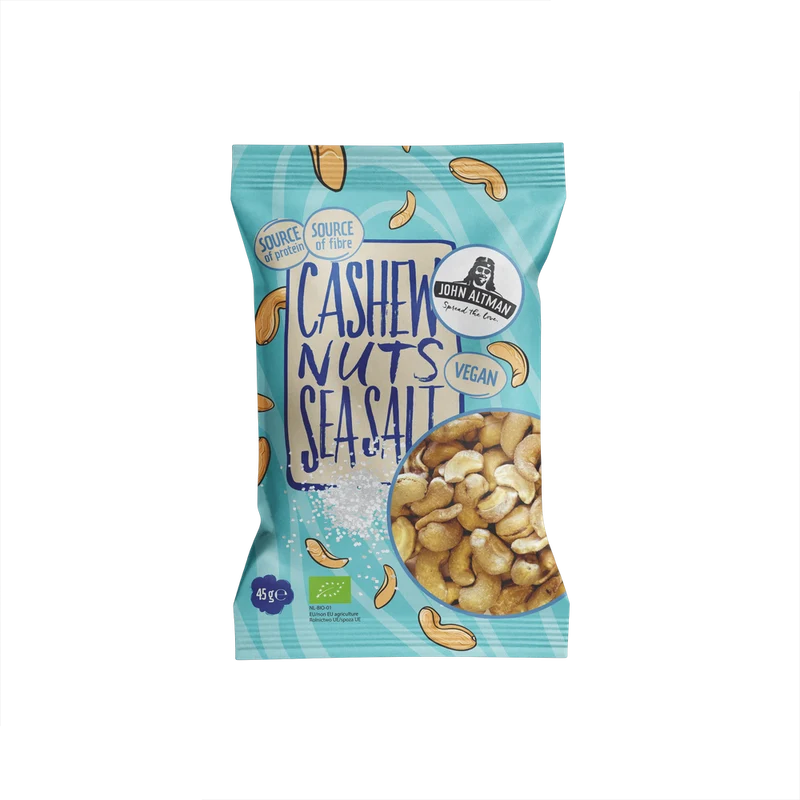 John Altman Sea Salt Cashew Nuts Bio 45 gram