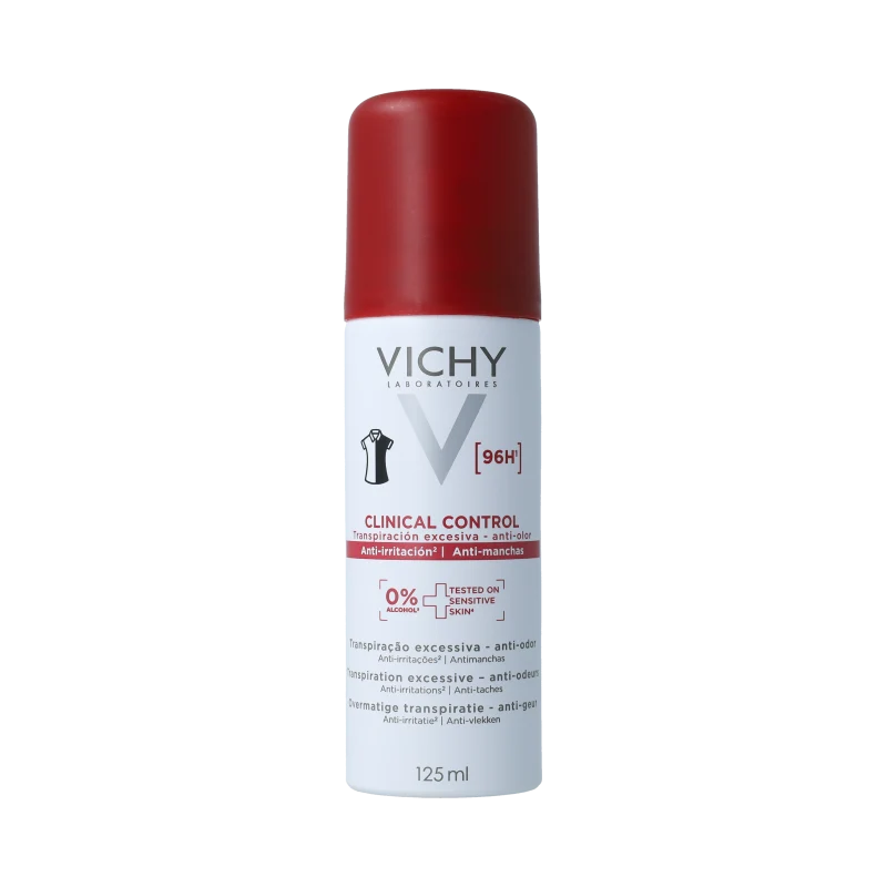Vichy Clinical control anti-transpirant 96H 125 ml