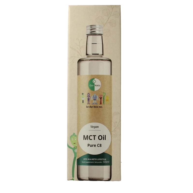 Go-Keto MCT olie C8 premium 500 ml