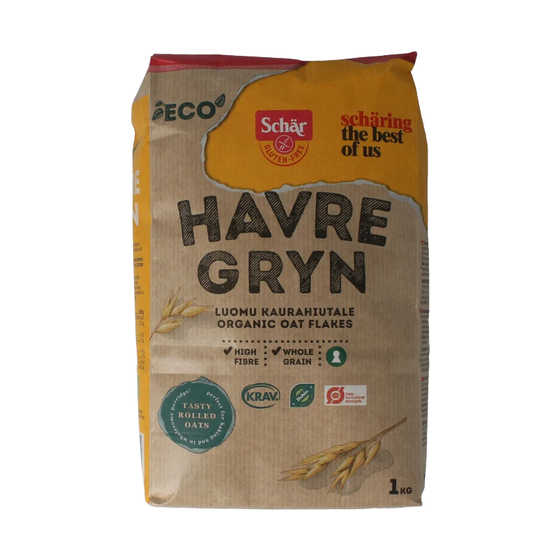 Schar Havermout glutenvrij bio 1 kg