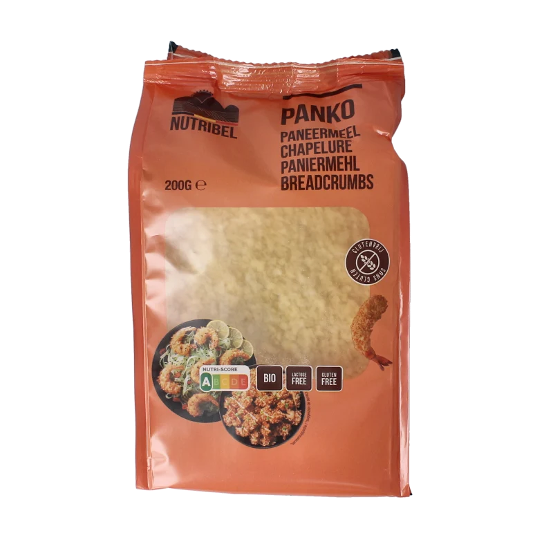 Nutribel Panko paneermeel glutenvrij bio 200 gram