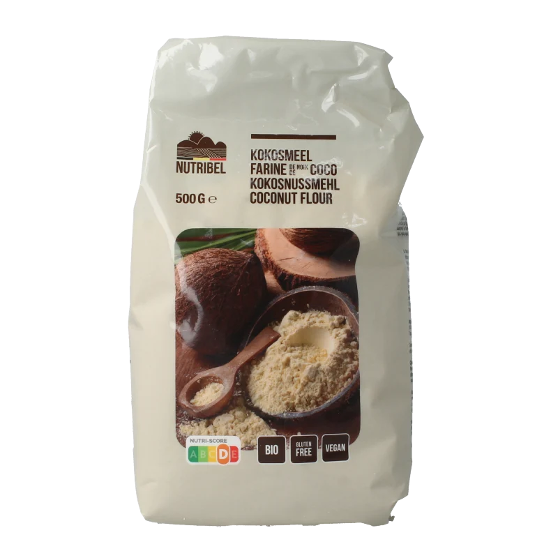 Nutribel Kokosmeel glutenvrij bio 500 gram