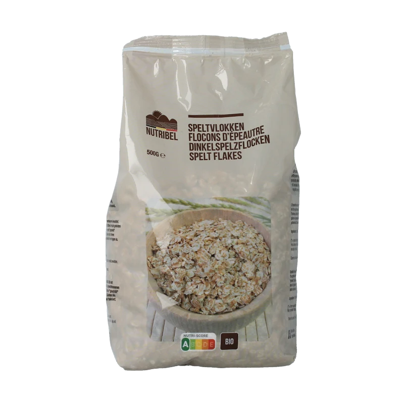 Nutribel Speltvlokken bio 500 gram