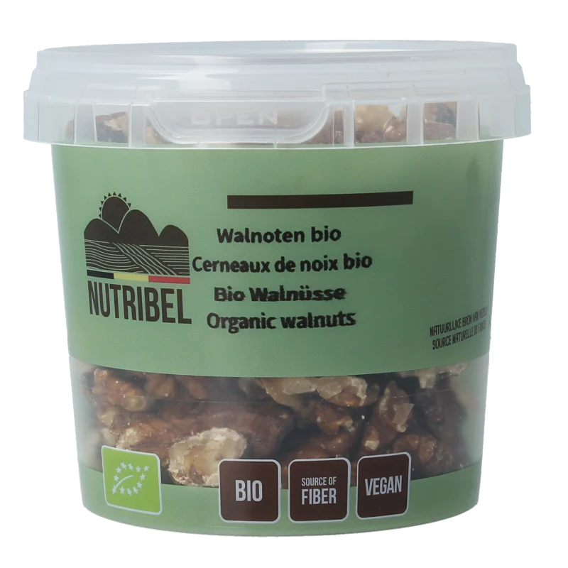Nutribel Walnoten bio 125 gram