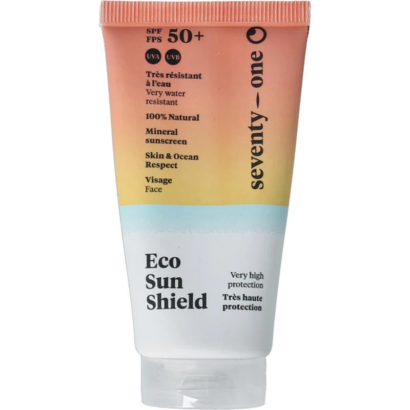 SeventyOne Percent Eco facial sunshield mineral SPF50 50 ml