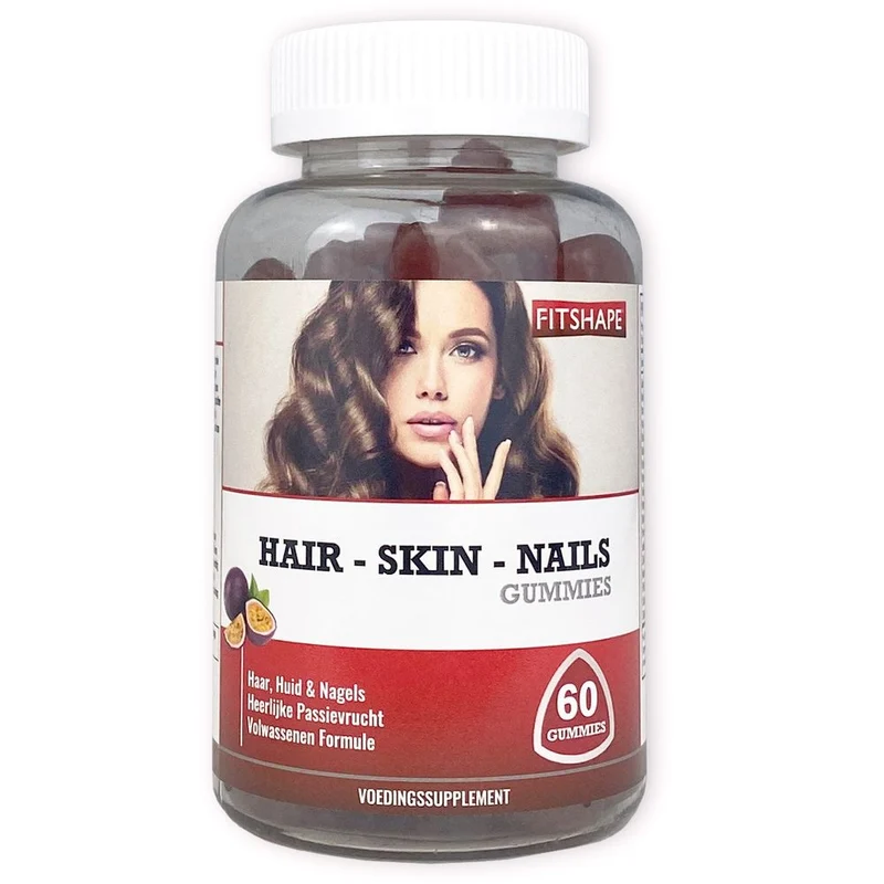 Fitshape Haar Huid Nagels Gummies 60 stuks