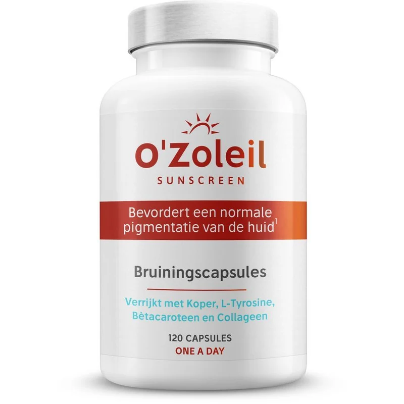 O'Zoleil Sunscreen Buiningscapsules 120 capsules
