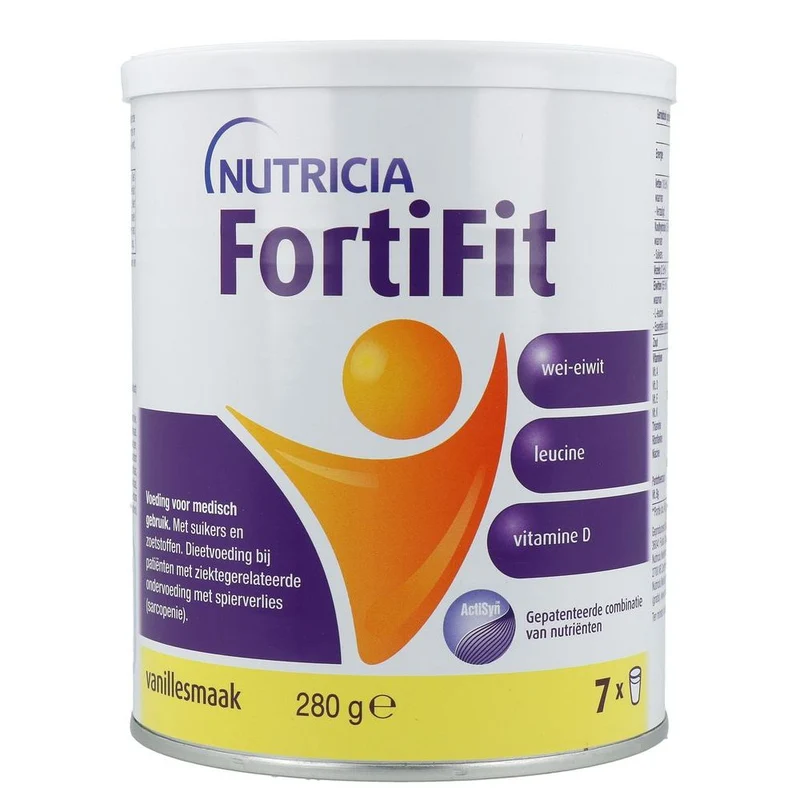 Nutricia Fortifit Poeder Vanille 280 gram