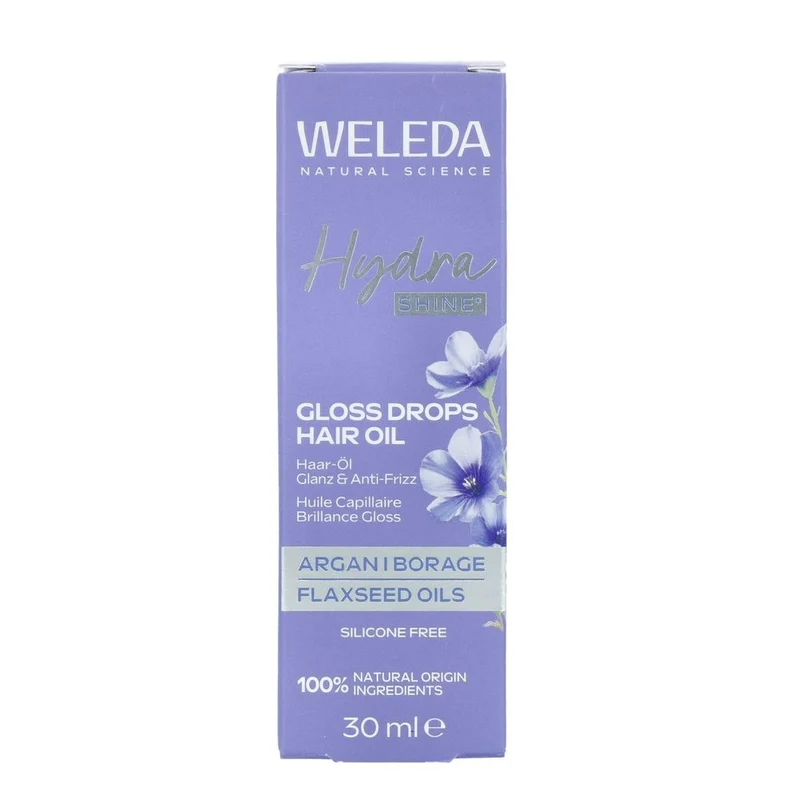Weleda Hydra shine haarolie bio 30 ml