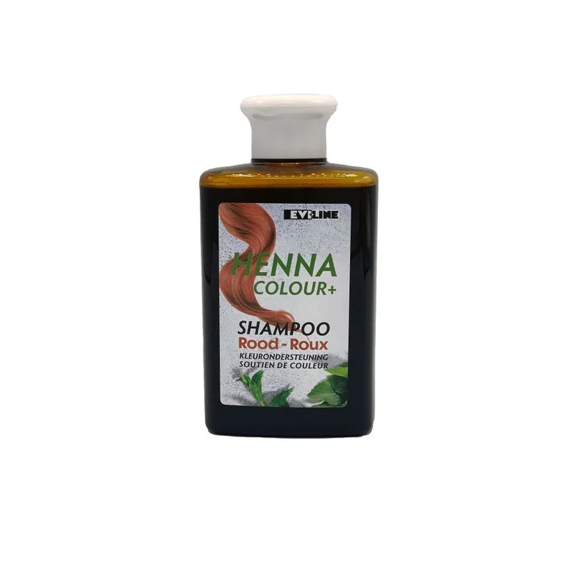 Henna Cure & Care Shampoo colour + rood 300 ml