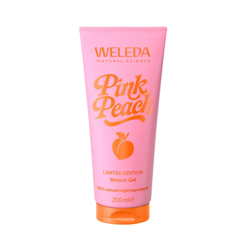 Weleda Douchegel pink peach limited edition 200 ml